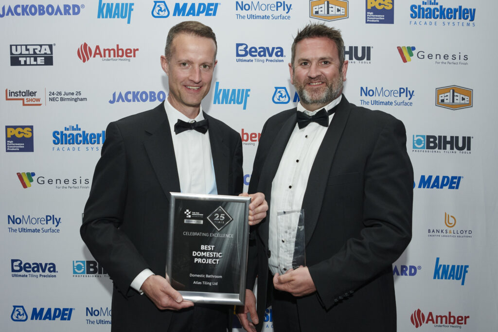 Congratulations to the winners of TTA Awards 2025! 12 TTA Awards 2025 Best Domestic Project L to R Steven Rooney Andrew Curry HIP2249