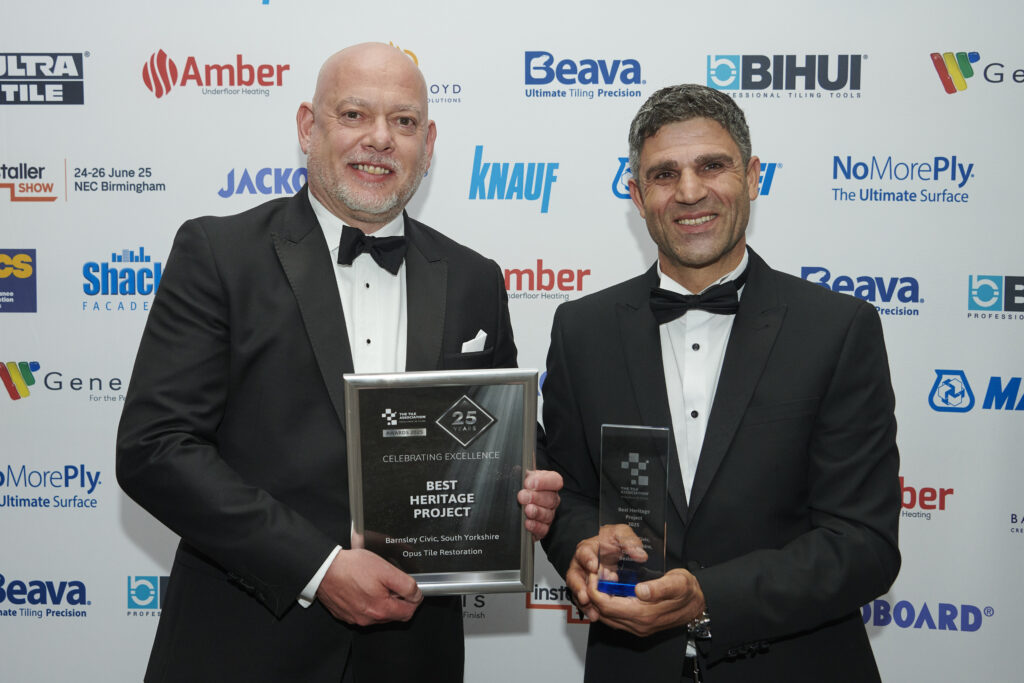 Congratulations to the winners of TTA Awards 2025! 10 TTA Awards 2025 Best Heritage Project L to R Michael Hailwood Isa Celik HIP2239