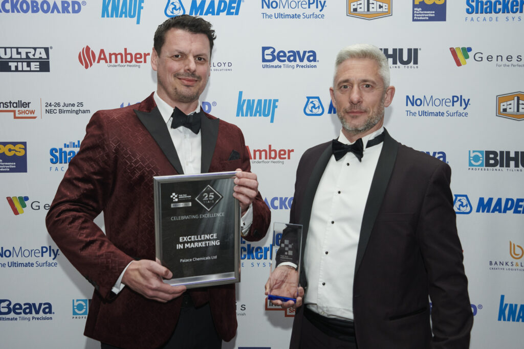 Congratulations to the winners of TTA Awards 2025! 17 TTA Awards 2025 Excellence in Marketing L to R Michael Gadney Steve Ball HIP2316