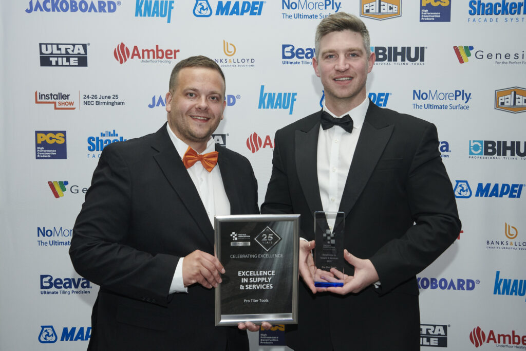 Congratulations to the winners of TTA Awards 2025! 19 TTA Awards 2025 Excellence in Supply Services L to R Ashley Humphries Aaron Goodman HIP2323