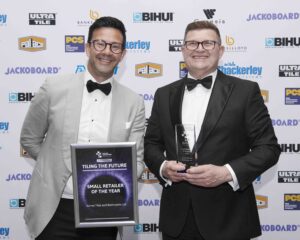 TTA Awards 2026 Small Retailer of the Year L to R Thomas Etheridge Phil Shorter HIP3922