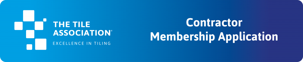 Contractor Membership Application