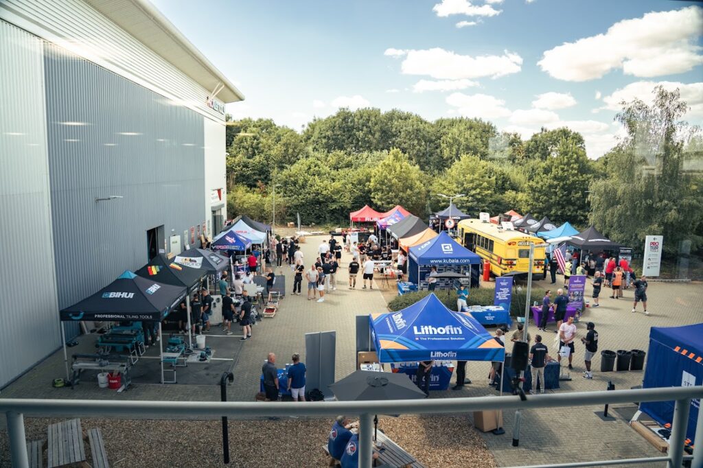 INDUSTRY COMES TOGETHER AT PRO TILER TOOLS’ BIGGEST EVER TILER’S TRADE DAY 2 Crowds at Pro Tiler Tools event 2026 1 1024x682 2
