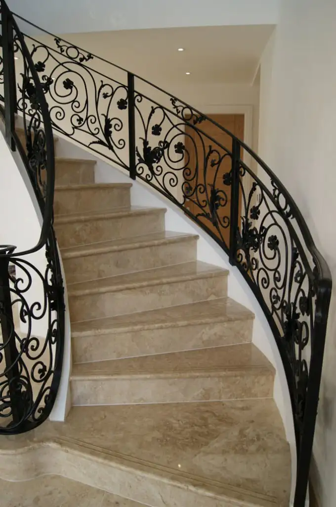 Marble staircase