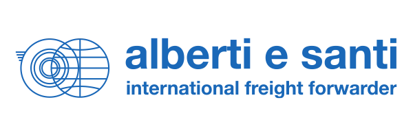 alberti e santi logo blu