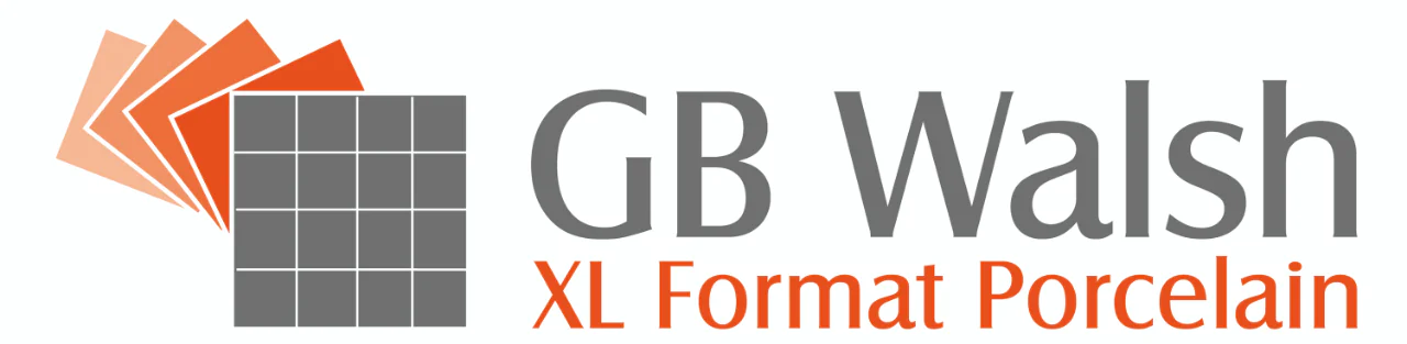 GB Walsh XL Format Porcelain Logo Cmyk